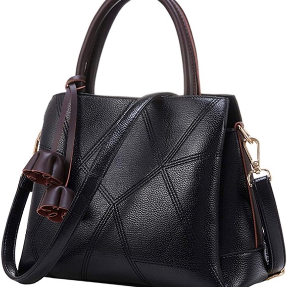 Black Hand Bag For Ladies - Picture 4 of 5